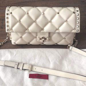 Valentino cross body, doubles as a clutch!!